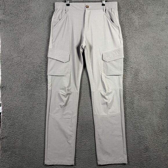 Arc'teryx Pants Mens Large (Fits 33x34) Gray Cargo Stretch Outdoor Hiking Travel - Picture 1 of 14